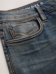 Dark Blue Slim Fit Motion Flex Jeans - Image 8 of 10