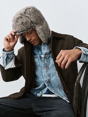 Brown Trapper Hat - Image 1 of 5