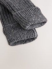 Grey Fingerless Thinsulate Gloves - Image 2 of 3