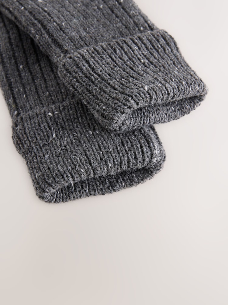 Grey Fingerless Thinsulate Gloves - Image 2 of 3 Grey Fingerless Thinsulate Gloves - Image 2 of 3