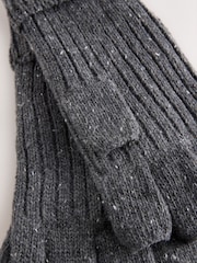 Grey Fingerless Thinsulate Gloves - Image 3 of 3