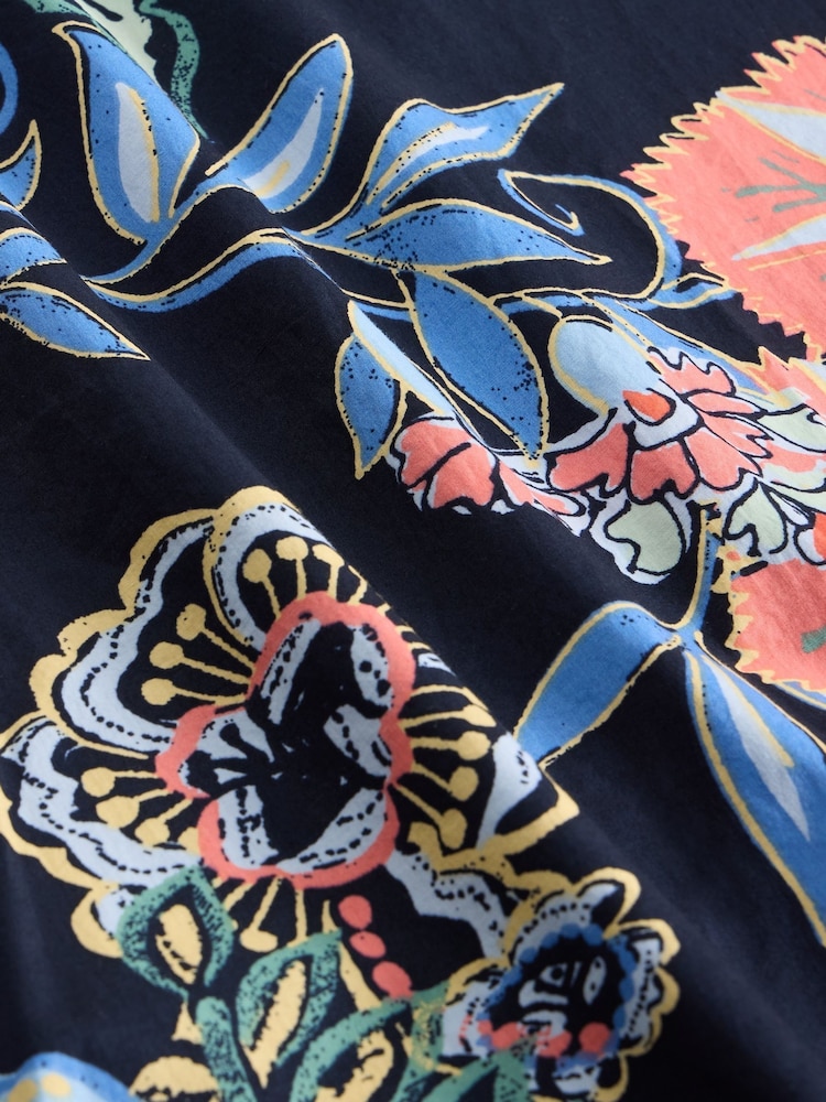 White Stuff Blue Abigail Midi Skirt - Image 6 of 6