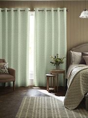 Pistachio Green Eliza Made to Measure Curtains - Image 2 of 9