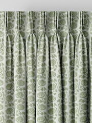 Pistachio Green Eliza Made to Measure Curtains - Image 5 of 9