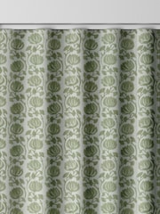 Pistachio Green Eliza Made to Measure Curtains - Image 8 of 9