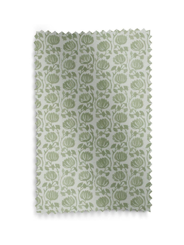 Pistachio Green Eliza Made to Measure Curtains - Image 9 of 9 Pistachio Green Eliza Made to Measure Curtains - Image 9 of 9