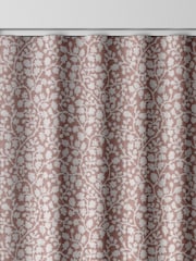 Pink Floral Chenille Made to Measure Curtains - Image 8 of 9
