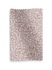 Pink Floral Chenille Made to Measure Curtains - Image 9 of 9