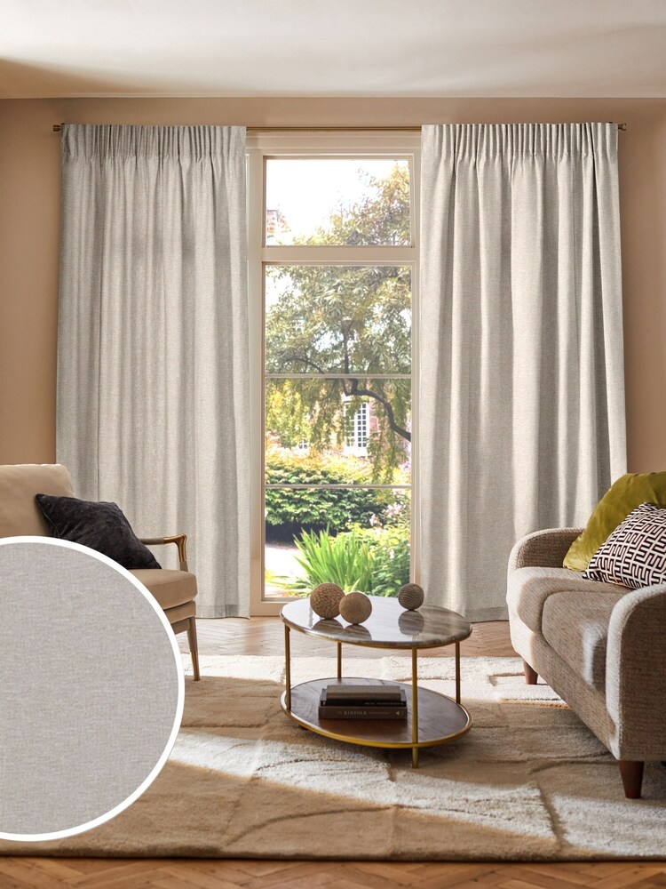 Champagne Gold Heyburn Made to Measure Curtains - Image 1 of 9