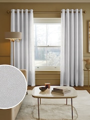 Dove Grey Stipple Made to Measure Curtains - Image 1 of 9