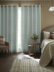 Sage Green Shelby Made to Measure Curtains - Image 2 of 9