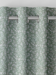 Sage Green Shelby Made to Measure Curtains - Image 7 of 9