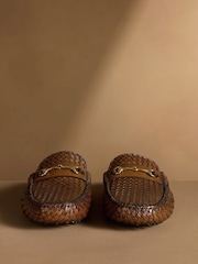 Russell & Bromley Tan Brown Cubeck Shoes - Image 3 of 7
