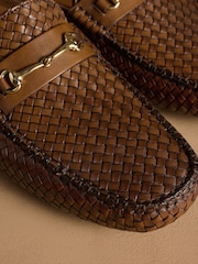 Russell & Bromley Tan Brown Cubeck Shoes - Image 4 of 7