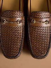 Russell & Bromley Tan Brown Cubeck Shoes - Image 7 of 7