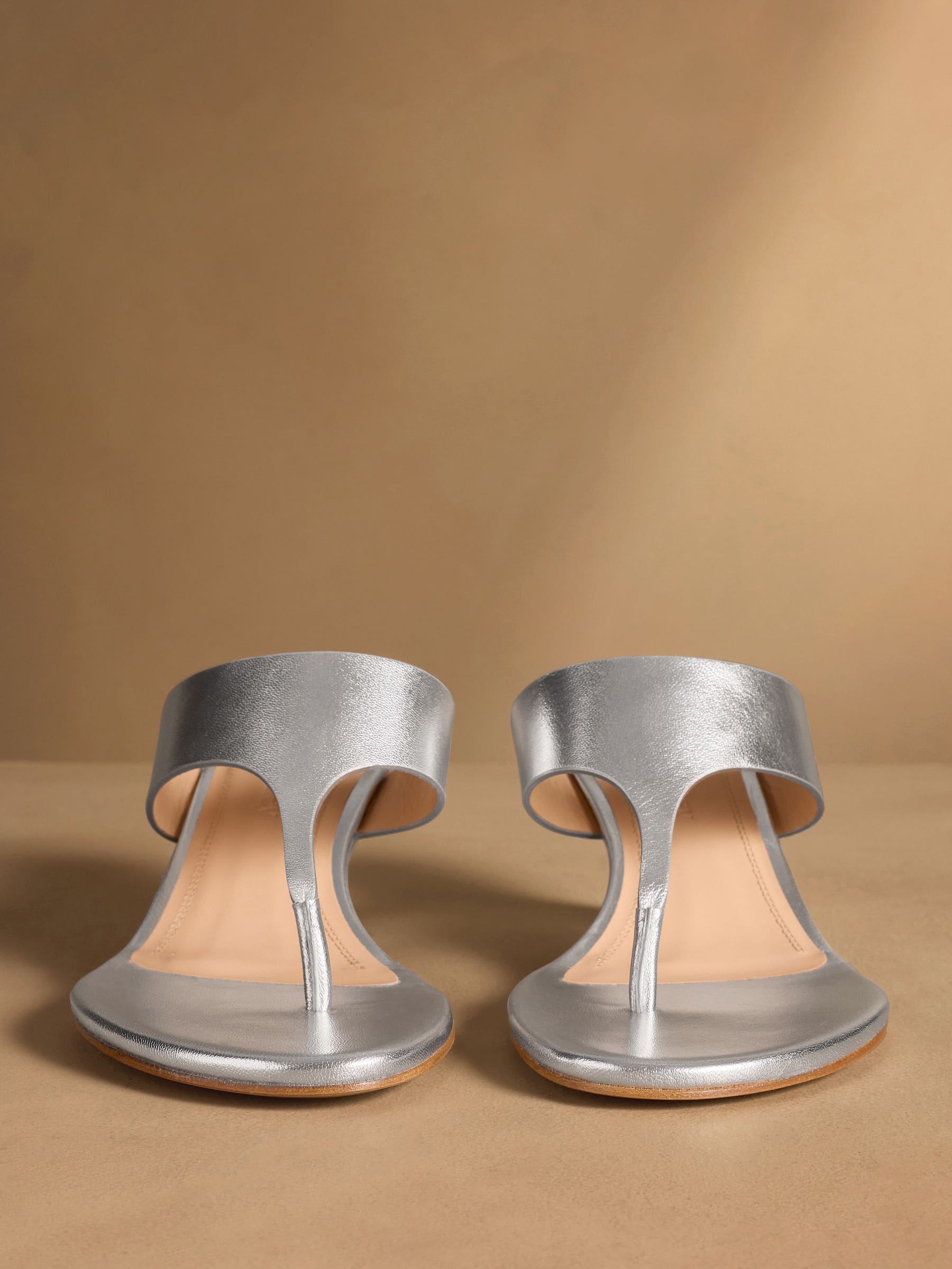 Buy Russell & Bromley Silver Haymoor Toe Post Wedge Sandals from