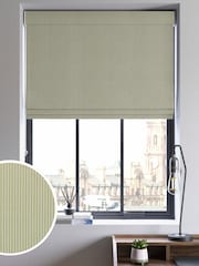 Sage Green Josie Made to Measure Roman Blind - Image 1 of 7