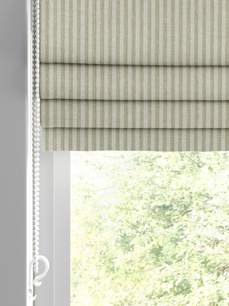 Sage Green Josie Made to Measure Roman Blind - Image 2 of 7