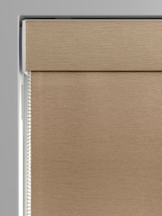 Cashew Natural Gleam Made to Measure Roman Blind - Image 3 of 6