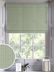 Pistachio Green Eliza Made to Measure Roman Blind - Image 1 of 7