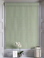 Pistachio Green Eliza Made to Measure Roman Blind - Image 2 of 7