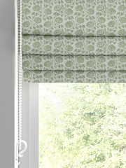 Pistachio Green Eliza Made to Measure Roman Blind - Image 5 of 7
