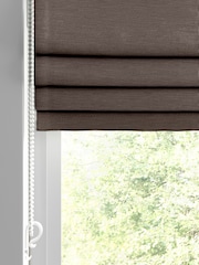 Brown Vole Gleam Made to Measure Roman Blind - Image 2 of 6