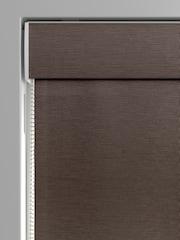 Brown Vole Gleam Made to Measure Roman Blind - Image 5 of 6
