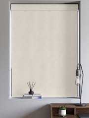 Ivory Natural Stipple Made to Measure Roman Blind - Image 5 of 6