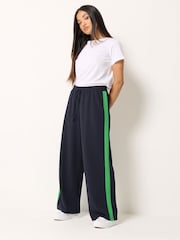 M&Co Navy Side Stripe Trousers - Image 2 of 5