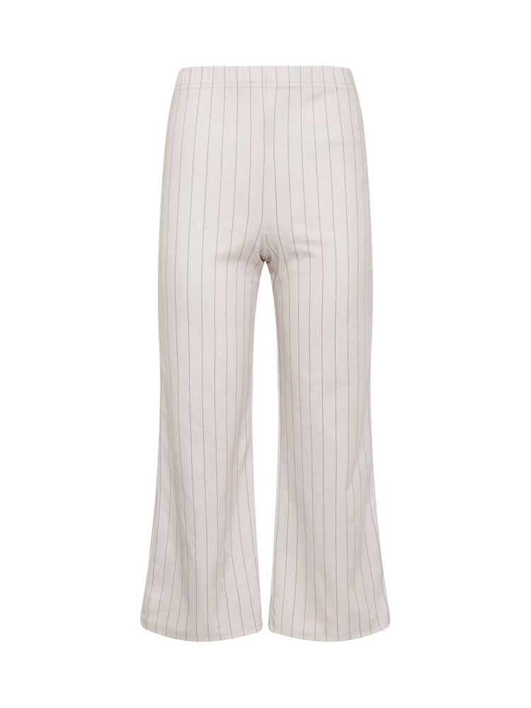 M&Co Petite Stripe Wide Leg Trousers - Imagen 5 de 5
