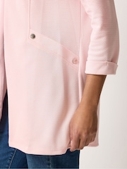M&Co Pink Textured Jersey Jacket - Image 4 of 5