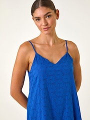 Roman Broderie Frill Tiered Midi Dress - Εικόνα 4 από 5