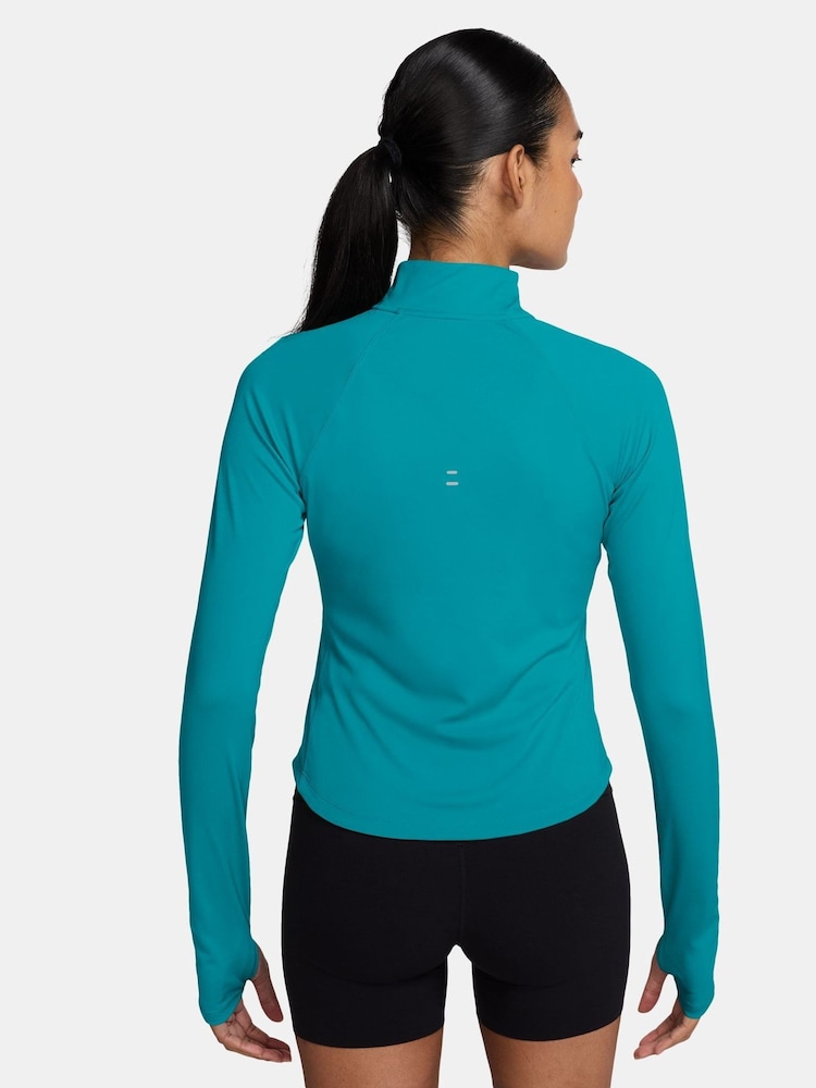 Nike Energy Blue Tempo Dri-FIT 1/2-Zip Running Top - Image 2 of 4 Nike Energy Blue Tempo Dri-FIT 1/2-Zip Running Top - Image 2 of 4