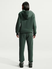 Camouflage-Grün - Nike Studio Fleece Mid Rise Cuffed Joggers - Bild 2 von 7