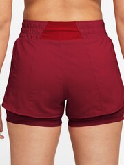 Tough Red - Шорти Nike One Dri-FIT Mid Rise 3" 2-in-1 - Image 2 of 4