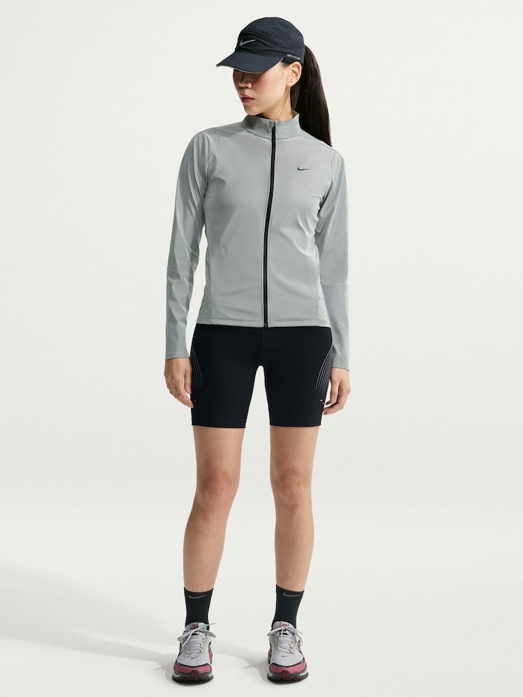 Nike Black Swift High-Waisted 7" Running Shorts - Image 2 of 5 Nike Black Swift High-Waisted 7" Running Shorts - Image 2 of 5