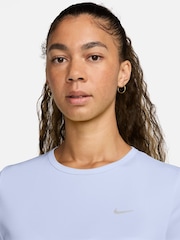 Nike Palest Purple Tempo Dri-FIT Short-Sleeve Running Top - Image 3 of 4
