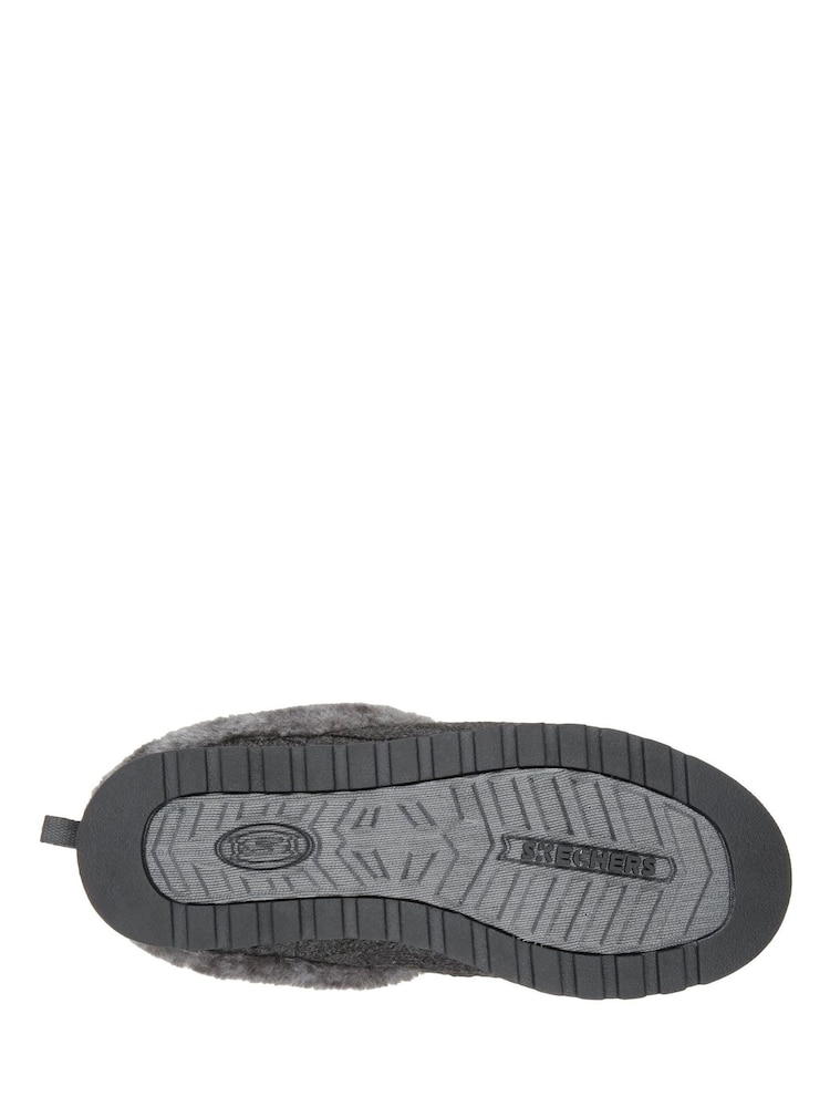 Skechers Grey Keepsakes Ice Angel Slippers - Image 3 of 3 Skechers Grey Keepsakes Ice Angel Slippers - Image 3 of 3