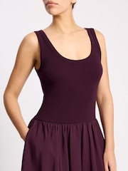 Albaray Bubble Hem Vest Dress - Imaginea 3 din 4