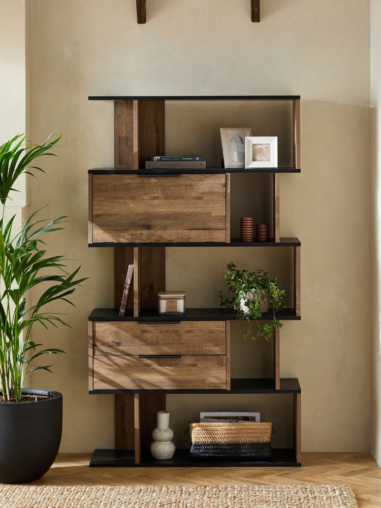Dark Bronx Oak Effect Shelf - Image 1 of 12