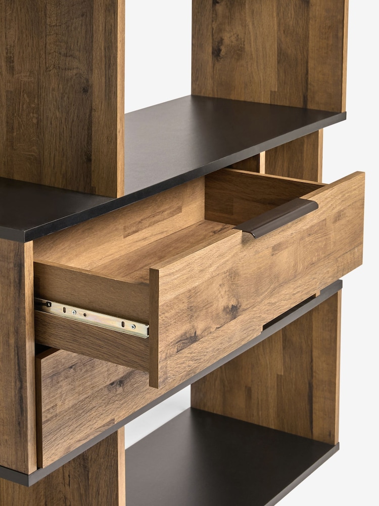 Dark Bronx Oak Effect Shelf - Image 12 of 12