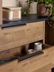 Dark Bronx Oak Effect Shelf - Image 5 of 12
