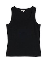 Albaray Black Scoop Rib Vest - Image 4 of 4
