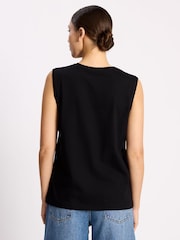 Schwarz - Albaray Cotton Tank Top - Bild 2 von 4