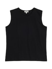 Schwarz - Albaray Cotton Tank Top - Bild 4 von 4
