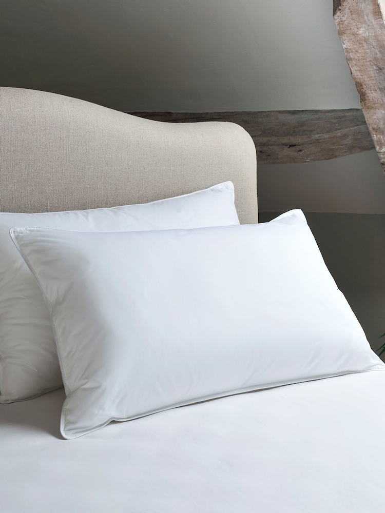 Christy Cloud Loft Down-Like Pillow Pair Medium/ Firm - Image 1 of 2