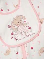 Rock-A-Bye Baby Boutique White All-In-One Baby Gift Set 5 Piece - Image 2 of 6