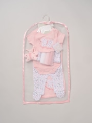 Rock-A-Bye Baby Boutique Pink Hanging Gift Set - Image 2 of 6