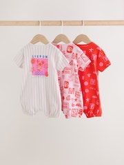 Pink and Red Lobster Printed T-Shirt Baby Romper - Image 5 of 10